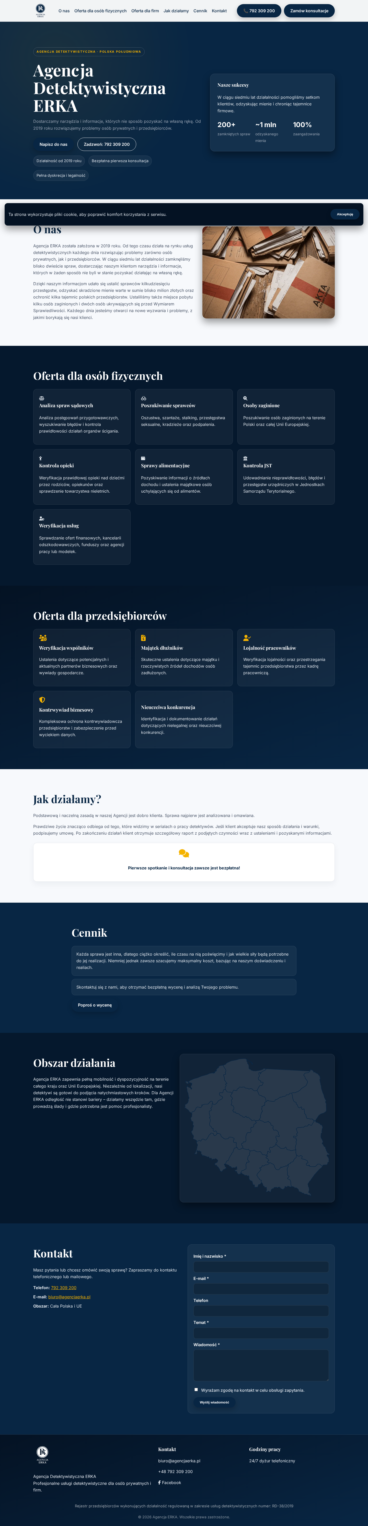 Agencja Erka - wersja desktop